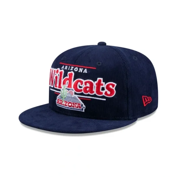 New Arizona Wildcats College Vault Throwback Display 9FIFTY Snapback Hat - KTGCaps - Baseball caps for various teams, purchased online at a discount