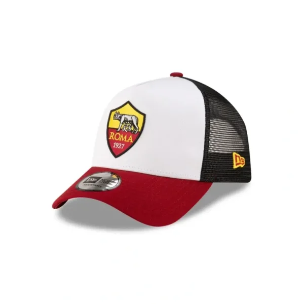 Clearance AS Roma 9FORTY AFrame Snapback Hat - KTGCaps - Baseball caps for various teams, purchased online at a discount