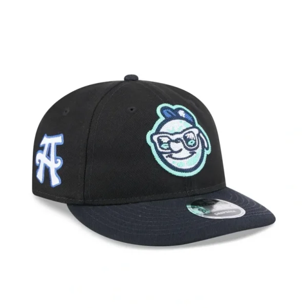 Clearance Asheville Tourists Thunder Crown Retro Crown 9FIFTY Snapback Hat - KTGCaps - Baseball caps for various teams, purchased online at a discount