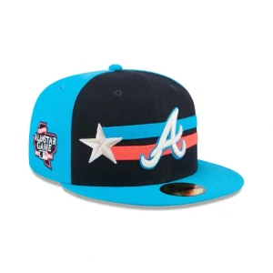 Outlet Atlanta Braves 2024 AllStar Game 59FIFTY Fitted Hat - KTGCaps - Baseball caps for various teams, purchased online at a discount
