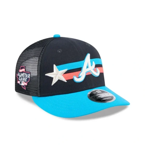 Shop Atlanta Braves 2024 AllStar Game Low Profile 9FIFTY Snapback Hat - KTGCaps - Baseball caps for various teams, purchased online at a discount