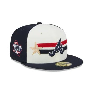 Best Sale Atlanta Braves 2024 AllStar Game Workout 59FIFTY Fitted Hat - KTGCaps - Baseball caps for various teams, purchased online at a discount