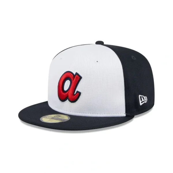 Hot Atlanta Braves 2024 Batting Practice 59FIFTY Fitted Hat - KTGCaps - Baseball caps for various teams, purchased online at a discount