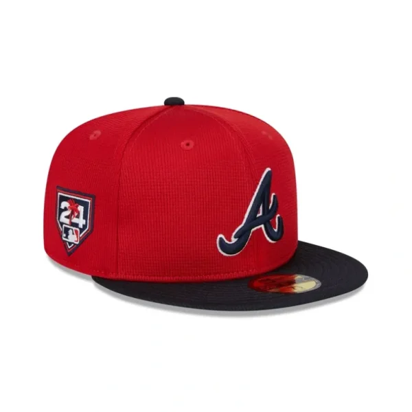 Hot Atlanta Braves 2024 Spring Training 59FIFTY Fitted Hat - KTGCaps - Baseball caps for various teams, purchased online at a discount