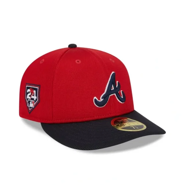 Discount Atlanta Braves 2024 Spring Training Low Profile 59FIFTY Fitted Hat - KTGCaps - Baseball caps for various teams, purchased online at a discount
