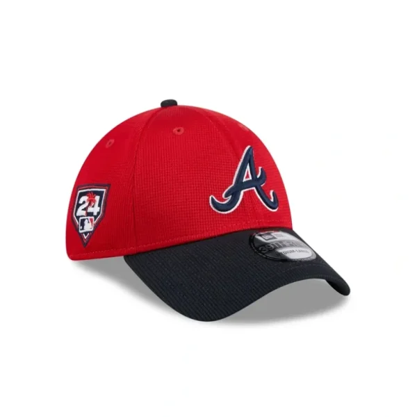 New Atlanta Braves 2024 Spring Training 39THIRTY Stretch Fit Hat - KTGCaps - Baseball caps for various teams, purchased online at a discount
