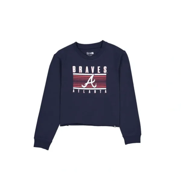 New Atlanta Braves Active Womens Long Sleeve TShirt - KTGCaps - Baseball caps for various teams, purchased online at a discount