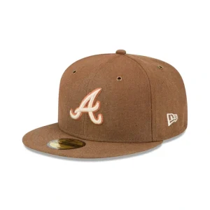 Outlet Atlanta Braves Antique Plaid 59FIFTY Fitted Hat - KTGCaps - Baseball caps for various teams, purchased online at a discount