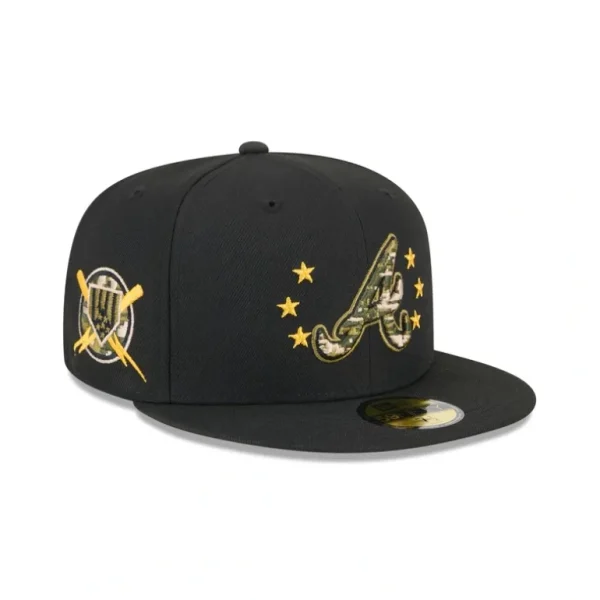 Flash Sale Atlanta Braves Armed Forces Day 2024 59FIFTY Fitted Hat - KTGCaps - Baseball caps for various teams, purchased online at a discount