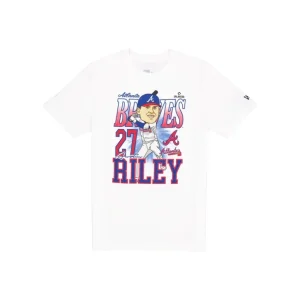 Outlet Atlanta Braves Austin Riley Caricature TShirt - KTGCaps - Baseball caps for various teams, purchased online at a discount