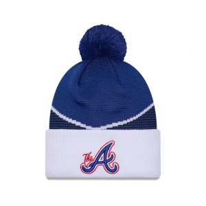 Best Sale Atlanta Braves City Connect Pom Knit Hat - KTGCaps - Baseball caps for various teams, purchased online at a discount