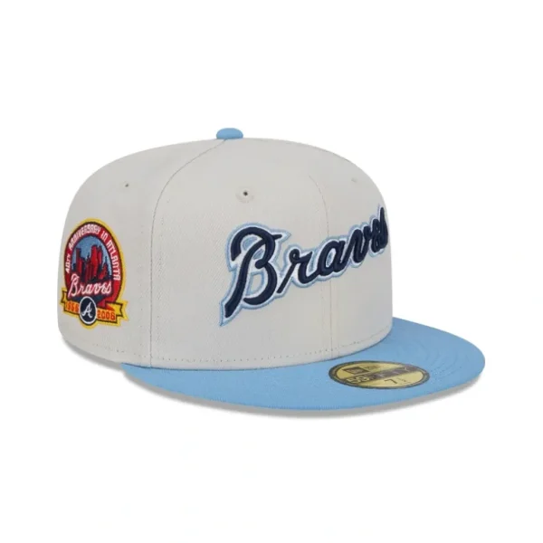Cheap Atlanta Braves Coop Logo Select 59FIFTY Fitted Hat - KTGCaps - Baseball caps for various teams, purchased online at a discount