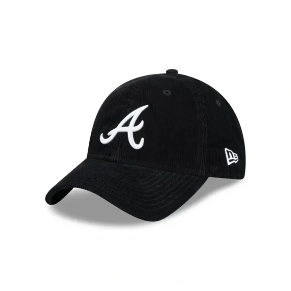 Clearance Atlanta Braves Corded 9TWENTY Adjustable Hat - KTGCaps - Baseball caps for various teams, purchased online at a discount