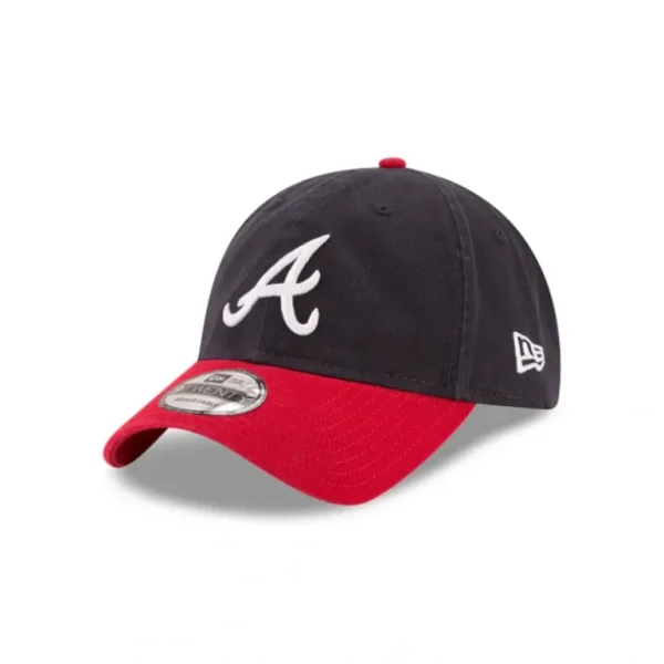 Flash Sale Atlanta Braves Core Classic Home 9TWENTY Adjustable Hat - KTGCaps - Baseball caps for various teams, purchased online at a discount