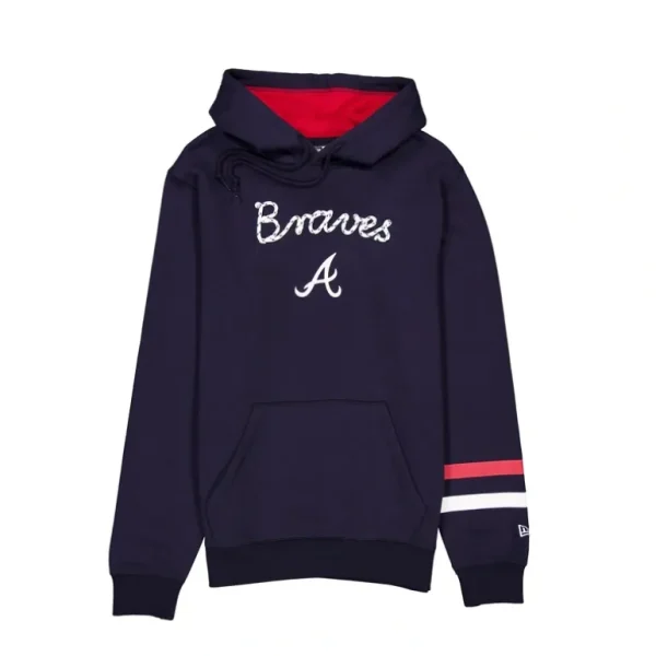 Outlet Atlanta Braves Court Sport Hoodie - KTGCaps - Baseball caps for various teams, purchased online at a discount