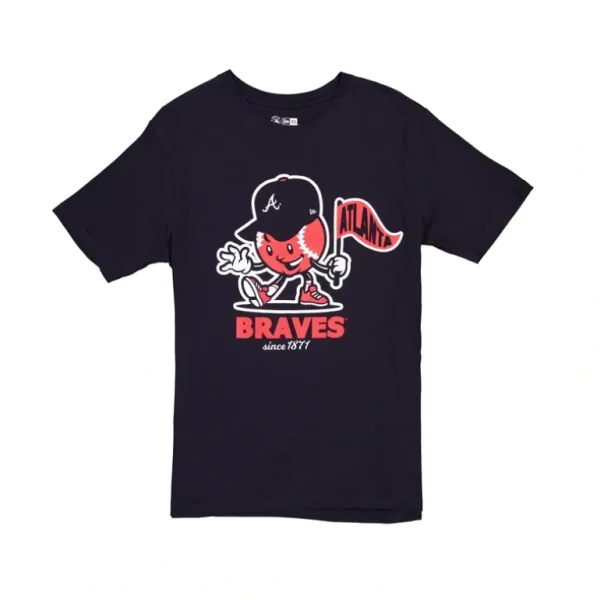 Best Sale Atlanta Braves Court Sport Navy TShirt - KTGCaps - Baseball caps for various teams, purchased online at a discount