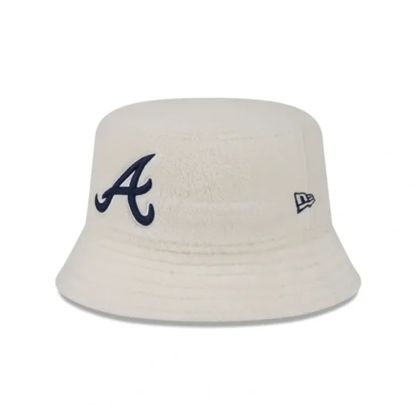 Clearance Atlanta Braves Cozy Bucket Hat - KTGCaps - Baseball caps for various teams, purchased online at a discount