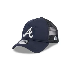 Best Sale Atlanta Braves Fairway 9FORTY AFrame Snapback Hat - KTGCaps - Baseball caps for various teams, purchased online at a discount
