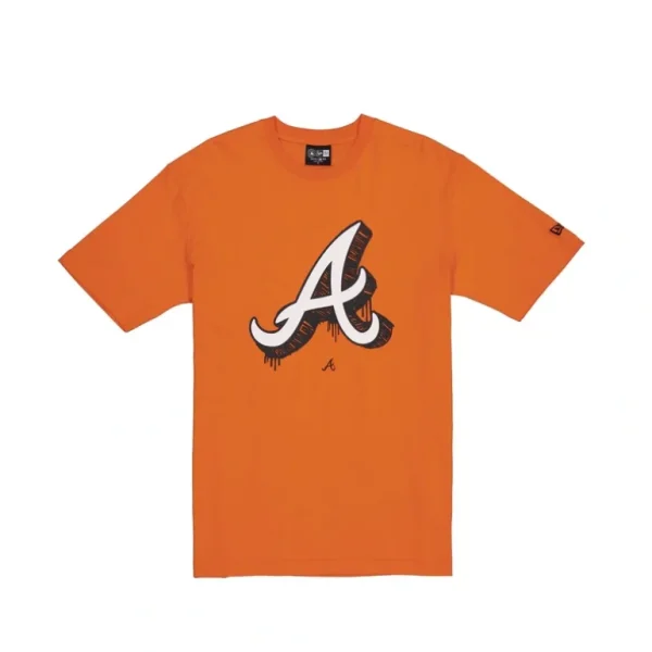 Online Atlanta Braves Hi Vis Doodle TShirt - KTGCaps - Baseball caps for various teams, purchased online at a discount