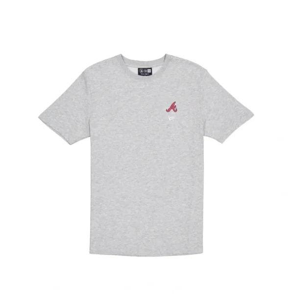 Store Atlanta Braves Logo Essentials Gray TShirt - KTGCaps - Baseball caps for various teams, purchased online at a discount