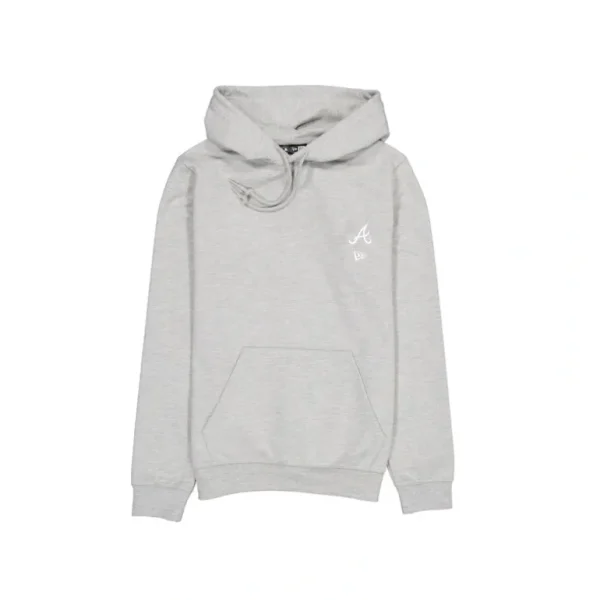 Cheap Atlanta Braves Logo Essentials Tonal Gray Hoodie - KTGCaps - Baseball caps for various teams, purchased online at a discount