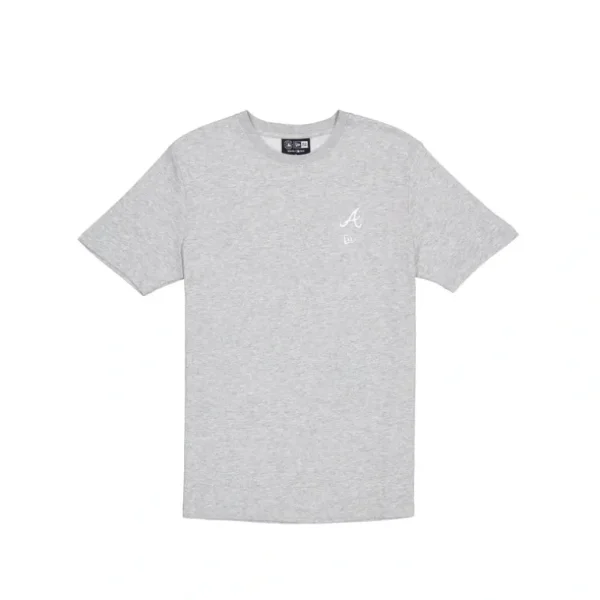 Best Atlanta Braves Logo Essentials Tonal Gray TShirt - KTGCaps - Baseball caps for various teams, purchased online at a discount