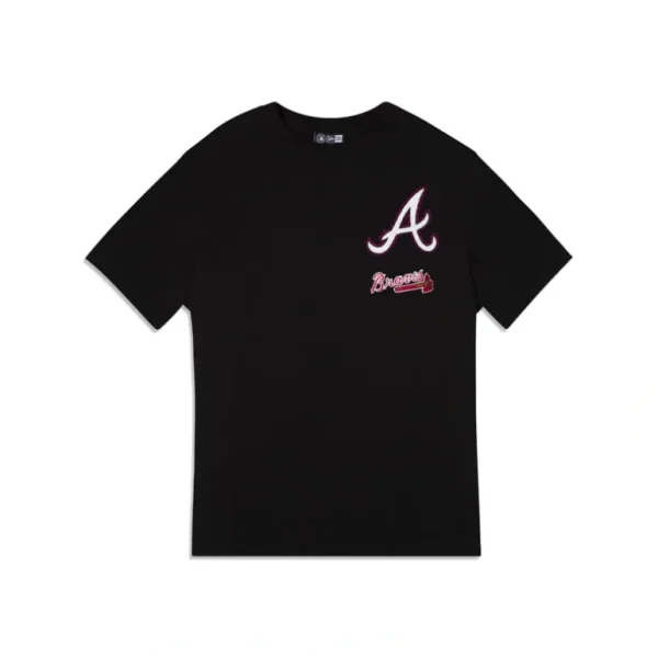 Online Atlanta Braves Logo Select Black TShirt - KTGCaps - Baseball caps for various teams, purchased online at a discount