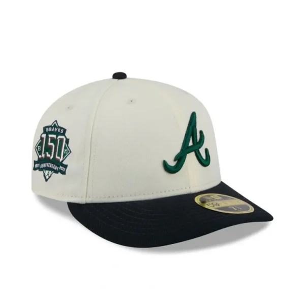 Cheap Atlanta Braves Mahogany Dust Low Profile 59FIFTY Fitted Hat - KTGCaps - Baseball caps for various teams, purchased online at a discount