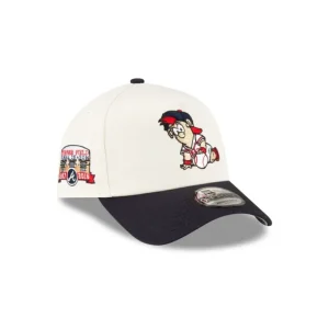 Online Atlanta Braves Mini Mascot 9FORTY AFrame Snapback Hat - KTGCaps - Baseball caps for various teams, purchased online at a discount