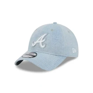 Store Atlanta Braves Patch Denim 9TWENTY Adjustable Hat - KTGCaps - Baseball caps for various teams, purchased online at a discount