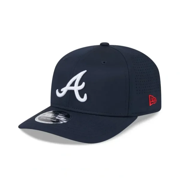 Discount Atlanta Braves Perform 9SEVENTY StretchSnap Hat - KTGCaps - Baseball caps for various teams, purchased online at a discount