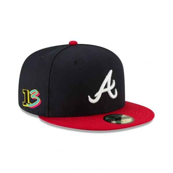 Fashion Atlanta Braves Players Weekend Acuña 59FIFTY Fitted Hat - KTGCaps - Baseball caps for various teams, purchased online at a discount