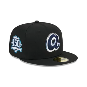 Store Atlanta Braves Raceway 59FIFTY Fitted Hat - KTGCaps - Baseball caps for various teams, purchased online at a discount