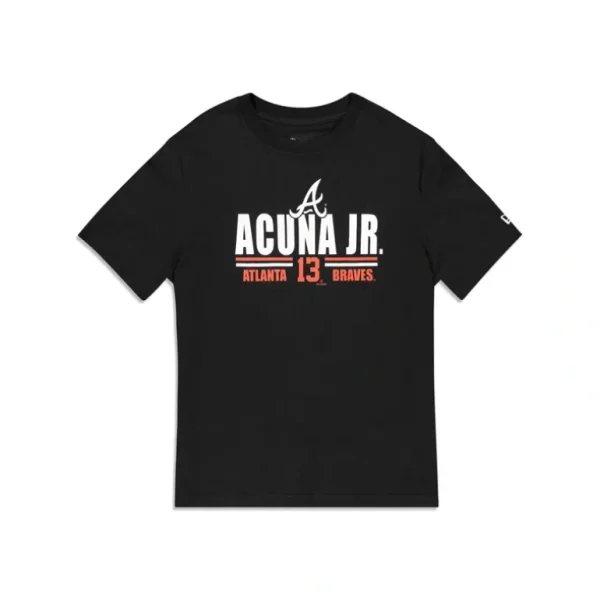 Fashion Atlanta Braves Ronald Acuna TShirt - KTGCaps - Baseball caps for various teams, purchased online at a discount
