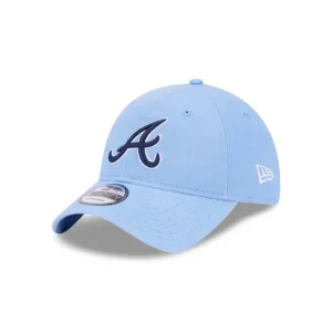 Best Atlanta Braves Sky Blue 9TWENTY Adjustable Hat - KTGCaps - Baseball caps for various teams, purchased online at a discount