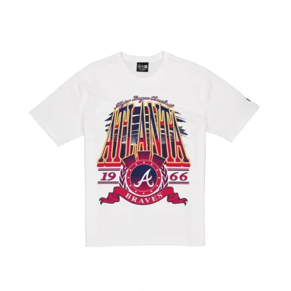 Best Sale Atlanta Braves Sport Classics White TShirt - KTGCaps - Baseball caps for various teams, purchased online at a discount