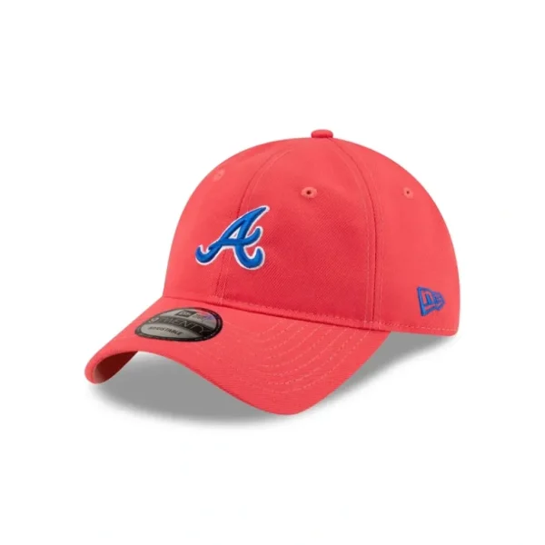 Discount Atlanta Braves Spring Colorway 9TWENTY Adjustable Hat - KTGCaps - Baseball caps for various teams, purchased online at a discount
