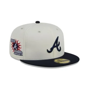 Store Atlanta Braves Spring Training Patch 59FIFTY Fitted Hat - KTGCaps - Baseball caps for various teams, purchased online at a discount