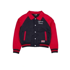 Sale Atlanta Braves Throwback Womens Jacket - KTGCaps - Baseball caps for various teams, purchased online at a discount
