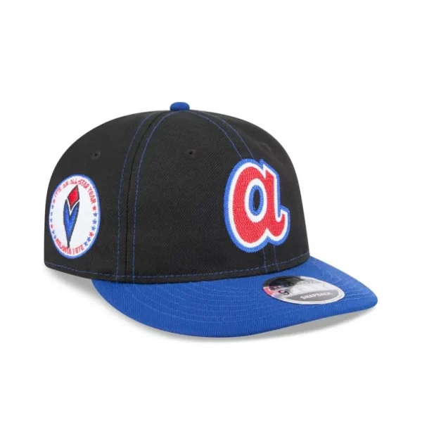 Best Sale Atlanta Braves Thunder Crown Retro Crown 9FIFTY Snapback Hat - KTGCaps - Baseball caps for various teams, purchased online at a discount