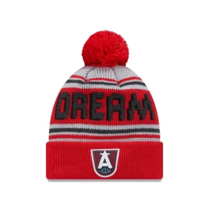Best Atlanta Dream 2024 Team Pom Knit Hat - KTGCaps - Baseball caps for various teams, purchased online at a discount
