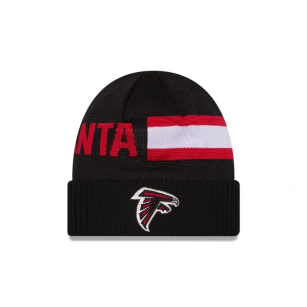 Sale Atlanta Falcons 2024 Cold Weather Tech Knit Beanie - KTGCaps - Baseball caps for various teams, purchased online at a discount