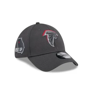 Best Atlanta Falcons 2024 Draft 39THIRTY Stretch Fit Hat - KTGCaps - Baseball caps for various teams, purchased online at a discount