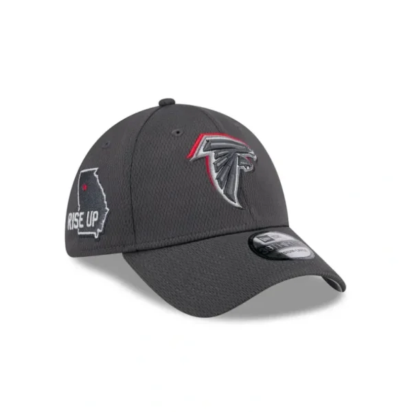 Best Atlanta Falcons 2024 Draft 39THIRTY Stretch Fit Hat - KTGCaps - Baseball caps for various teams, purchased online at a discount