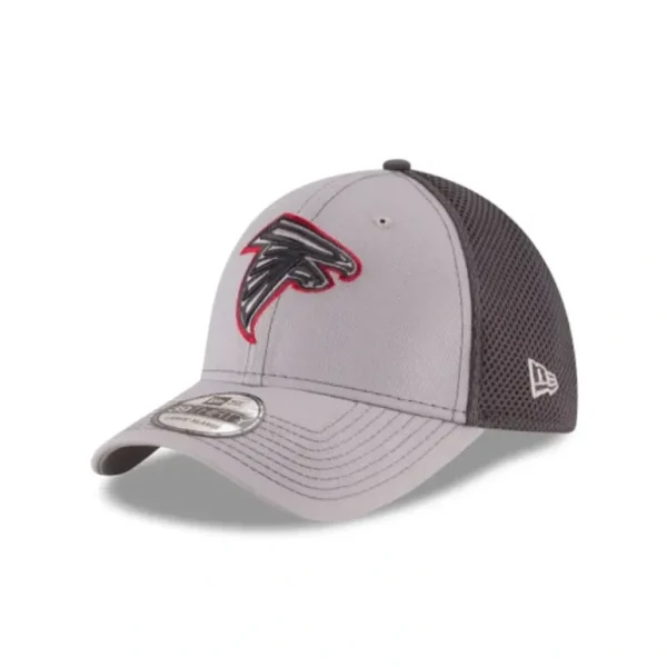 Sale Atlanta Falcons Grayed Out 39THIRTY Stretch Fit Hat - KTGCaps - Baseball caps for various teams, purchased online at a discount