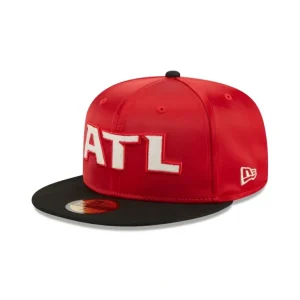 Online Atlanta Falcons Satin 59FIFTY Fitted Hat - KTGCaps - Baseball caps for various teams, purchased online at a discount