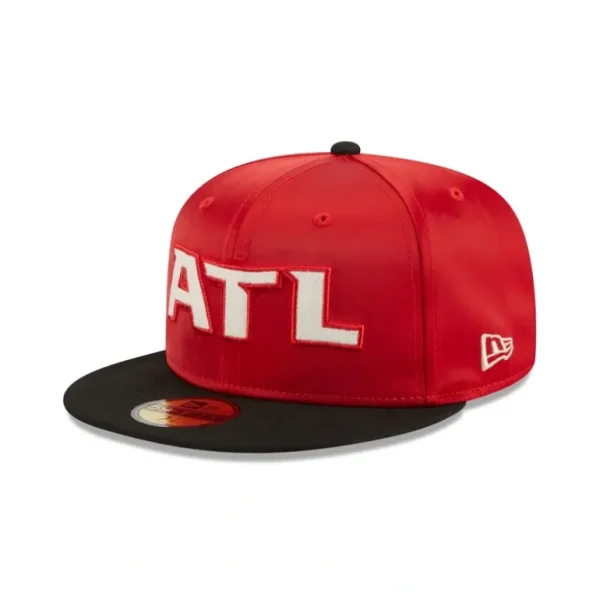 Online Atlanta Falcons Satin 59FIFTY Fitted Hat - KTGCaps - Baseball caps for various teams, purchased online at a discount