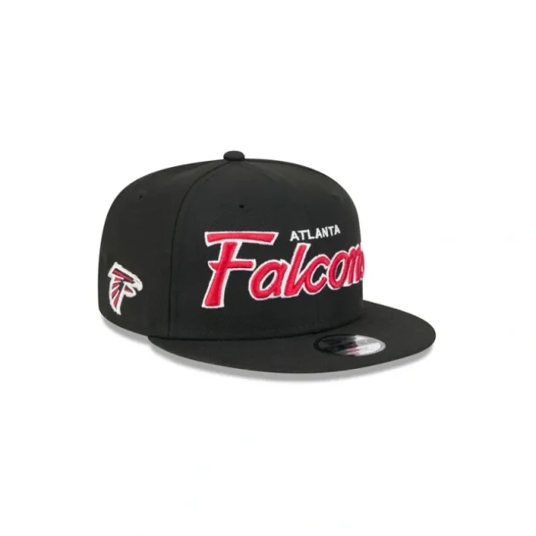 Best Atlanta Falcons Script Kids 9FIFTY Snapback Hat - KTGCaps - Baseball caps for various teams, purchased online at a discount