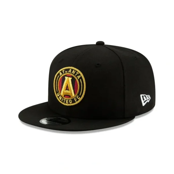 Online Atlanta United FC Black 9FIFTY Snapback Hat - KTGCaps - Baseball caps for various teams, purchased online at a discount