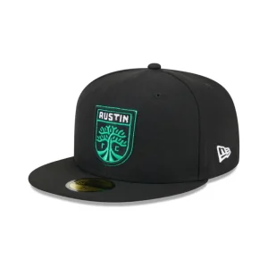 Sale Austin FC Team 59FIFTY Fitted Hat - KTGCaps - Baseball caps for various teams, purchased online at a discount